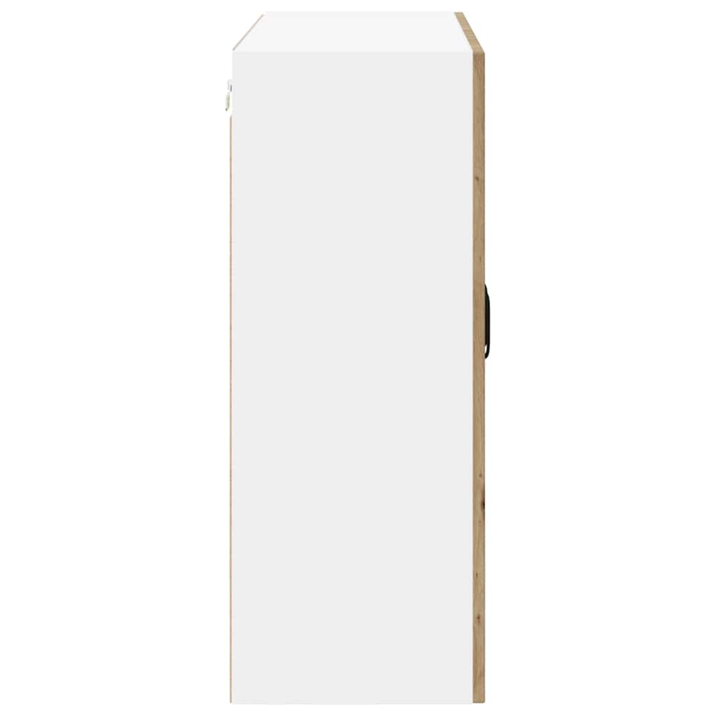 Wandschrank LUCCA Artisan-Eiche 80 x 31 x 80 cm Holzwerkstoff