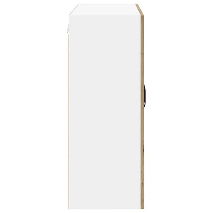 Wandschrank LUCCA Artisan-Eiche 80 x 31 x 80 cm Holzwerkstoff