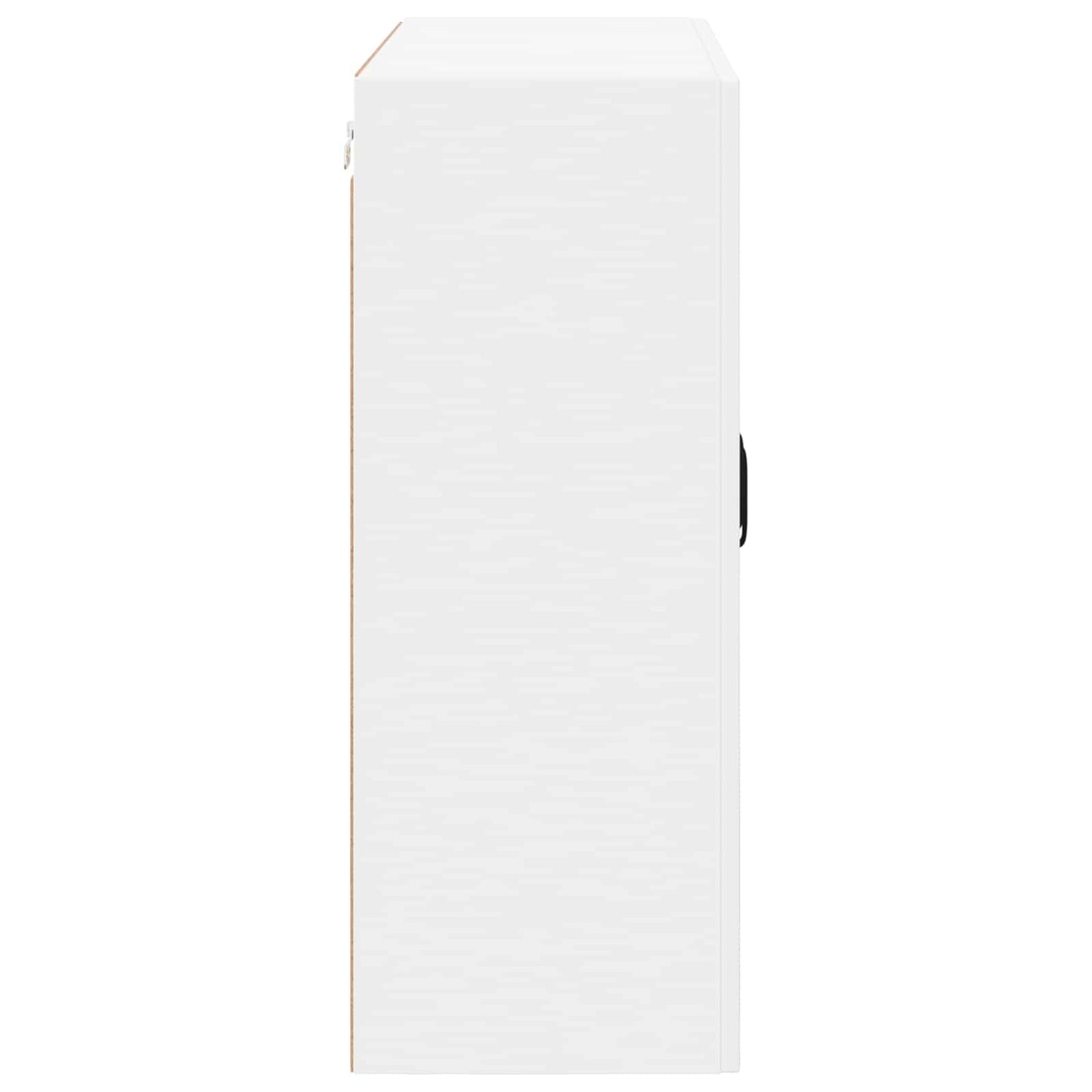 Wandglas-Schrank LUCCA Weiß 80 x 31 x 80 cm Holzwerkstoff
