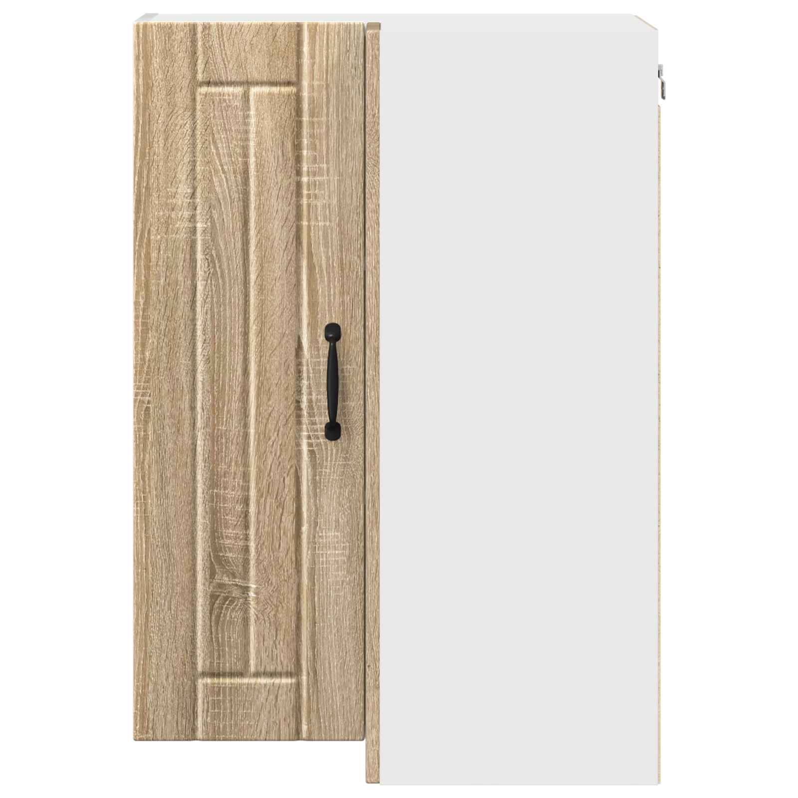 Wand-Eckschrank LUCCA Sonoma-Eiche 57 x 57 x 80 cm