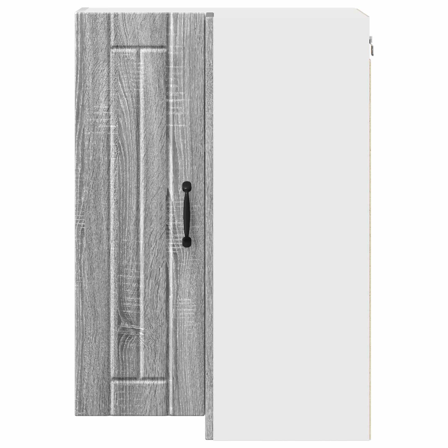 Wand-Eckschrank LUCCA Graues Sonoma 57 x 57 x 80 cm