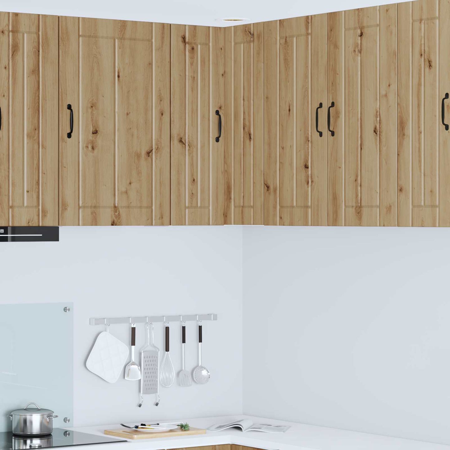 Wand-Eckschrank LUCCA Artisan-Eiche 57 x 57 x 80 cm