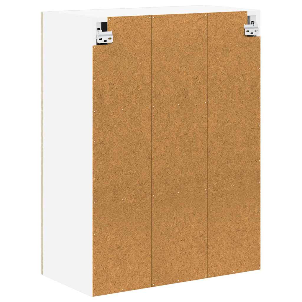 Wandglas-Schrank LUCCA Sonoma-Eiche 60 x 31 x 80 cm