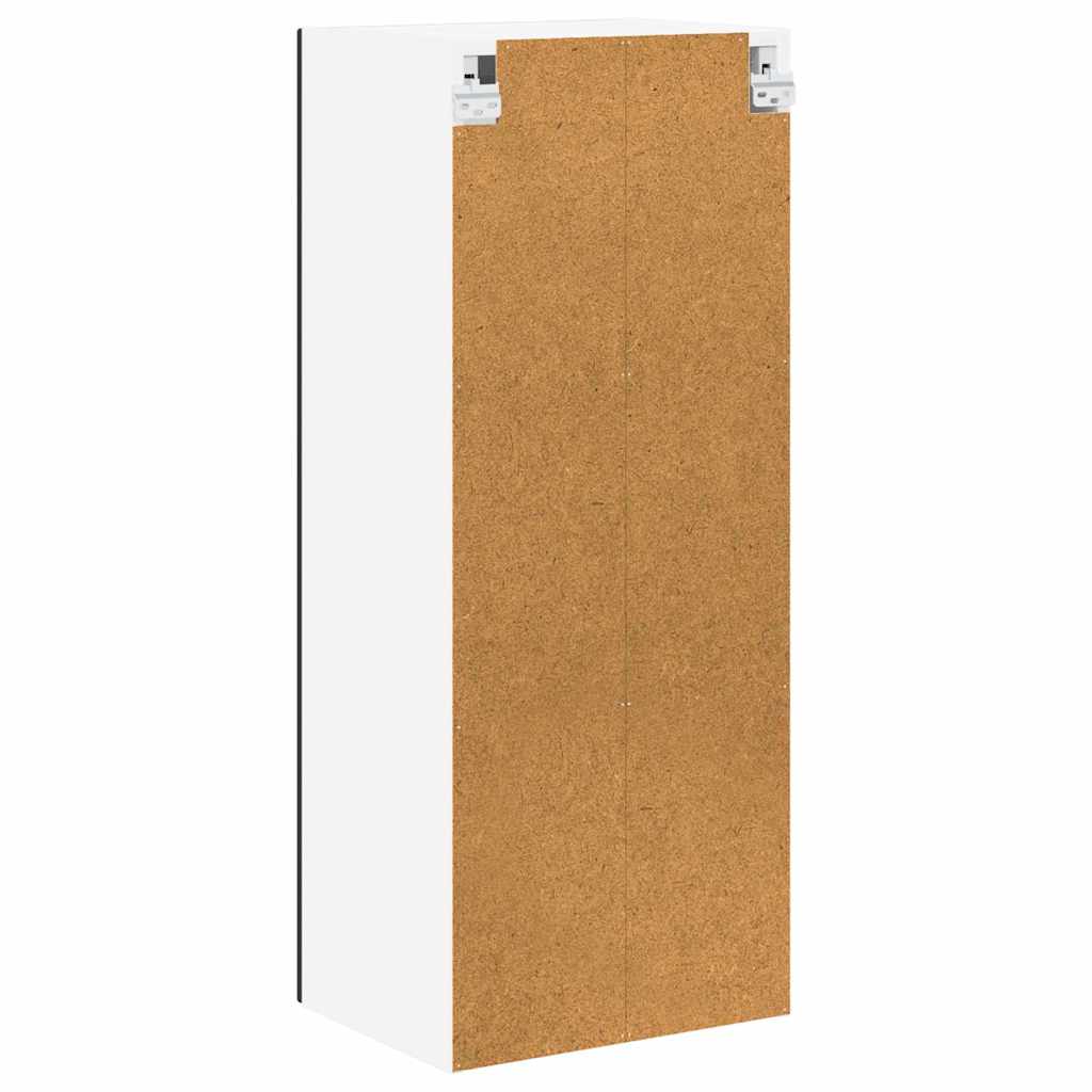 Wandglas-Schrank LUCCA Schwarz 40 x 31 x 100 cm Holzwerkstoff