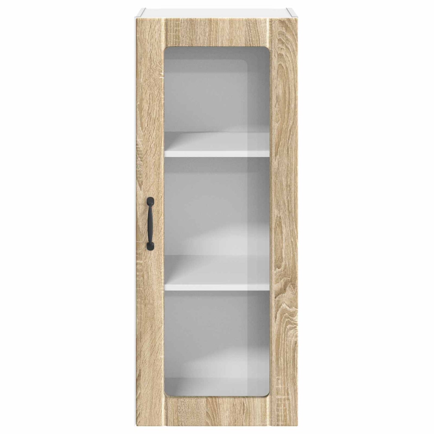Wandglas-Schrank LUCCA Sonoma-Eiche 40 x 31 x 100 cm