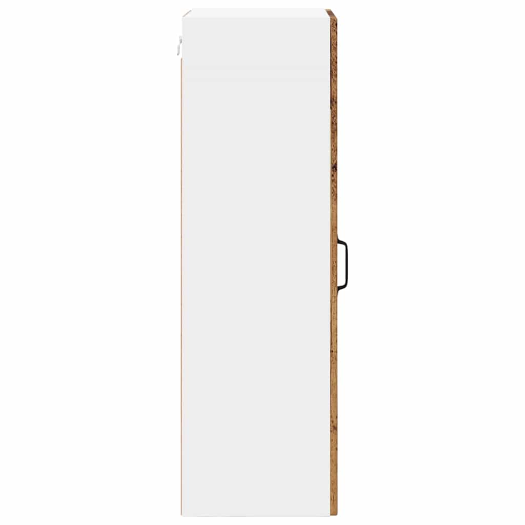 Wandglas-Schrank LUCCA Altholz 40 x 31 x 100 cm Holzwerkstoff