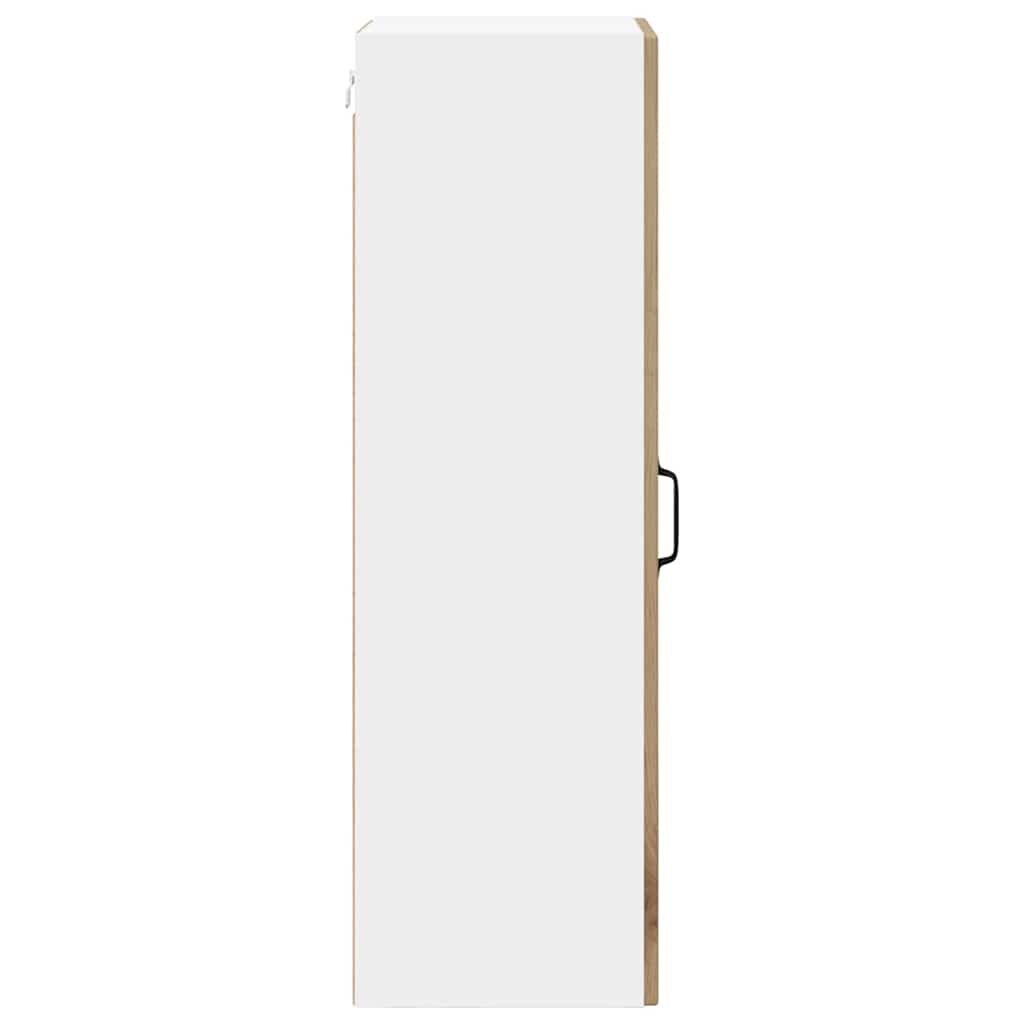 Wandglas-Schrank LUCCA Artisan-Eiche 40 x 31 x 100 cm