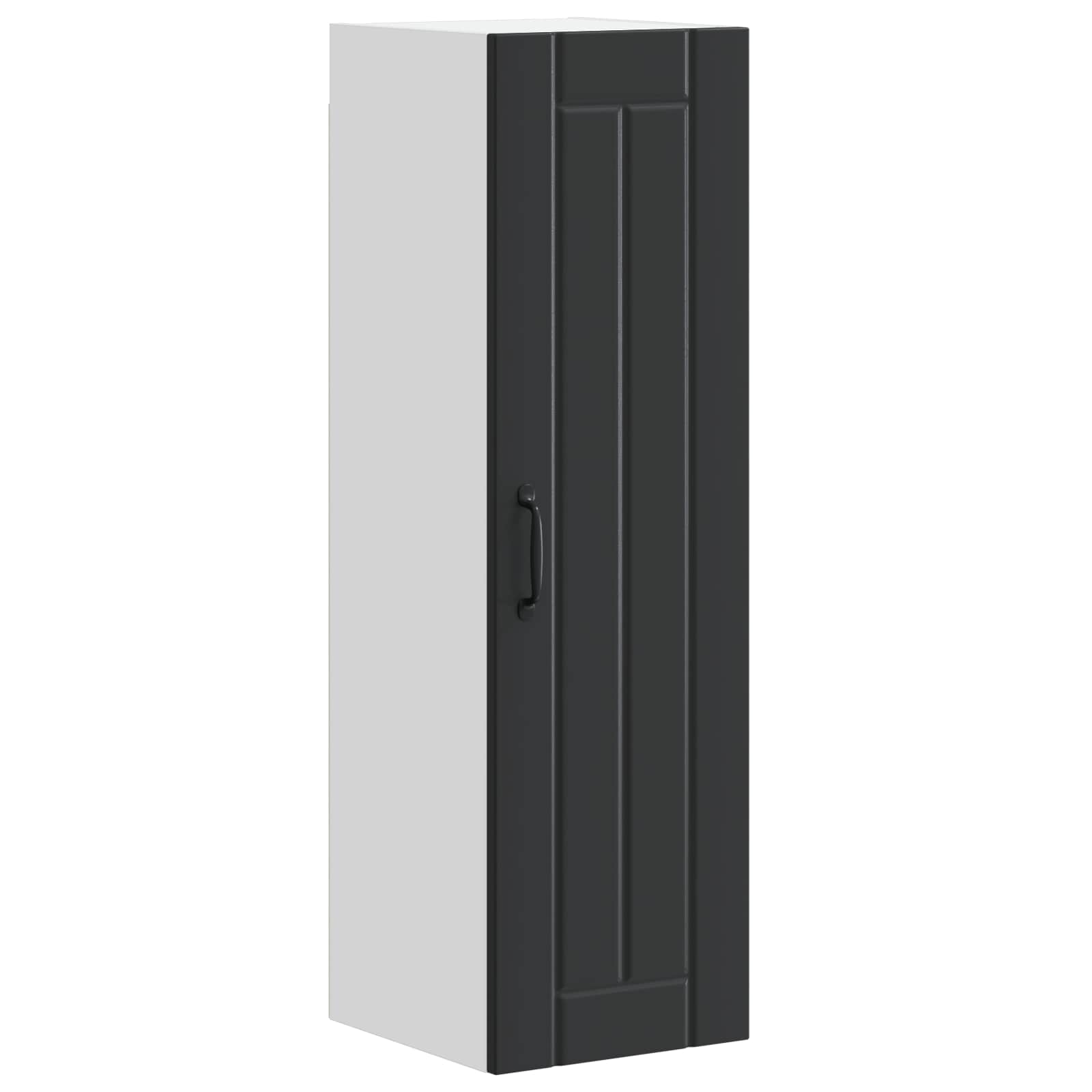 Wandschrank LUCCA Schwarz 30 x 31 x 100 cm Holzwerkstoff