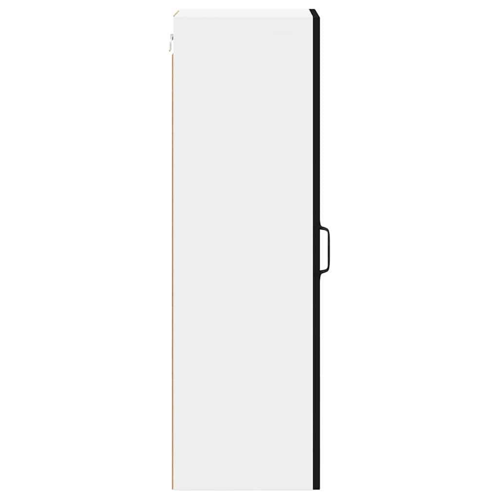 Wandschrank LUCCA Schwarz 30 x 31 x 100 cm Holzwerkstoff