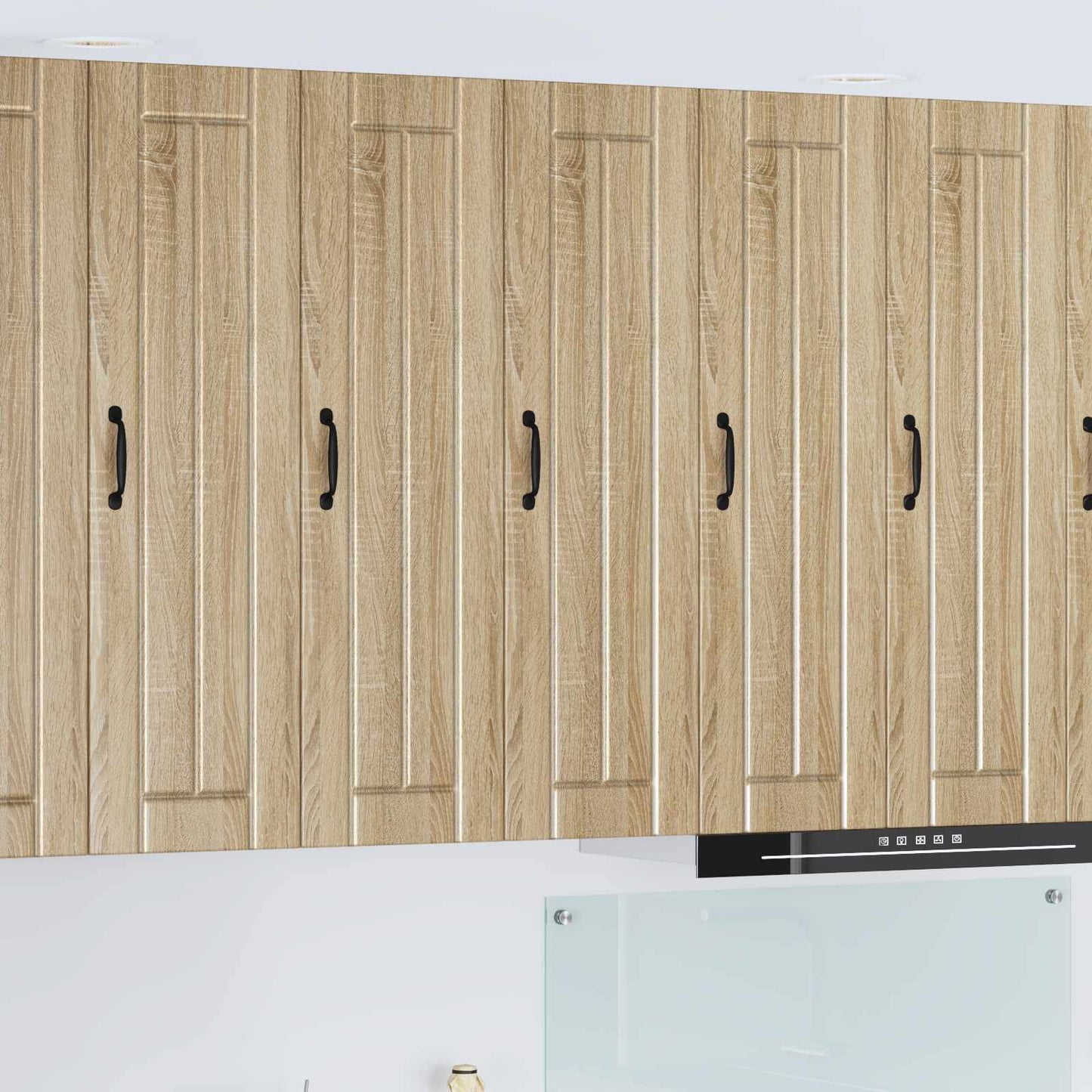 Wandschrank LUCCA Sonoma-Eiche 30 x 31 x 100 cm Holzwerkstoff