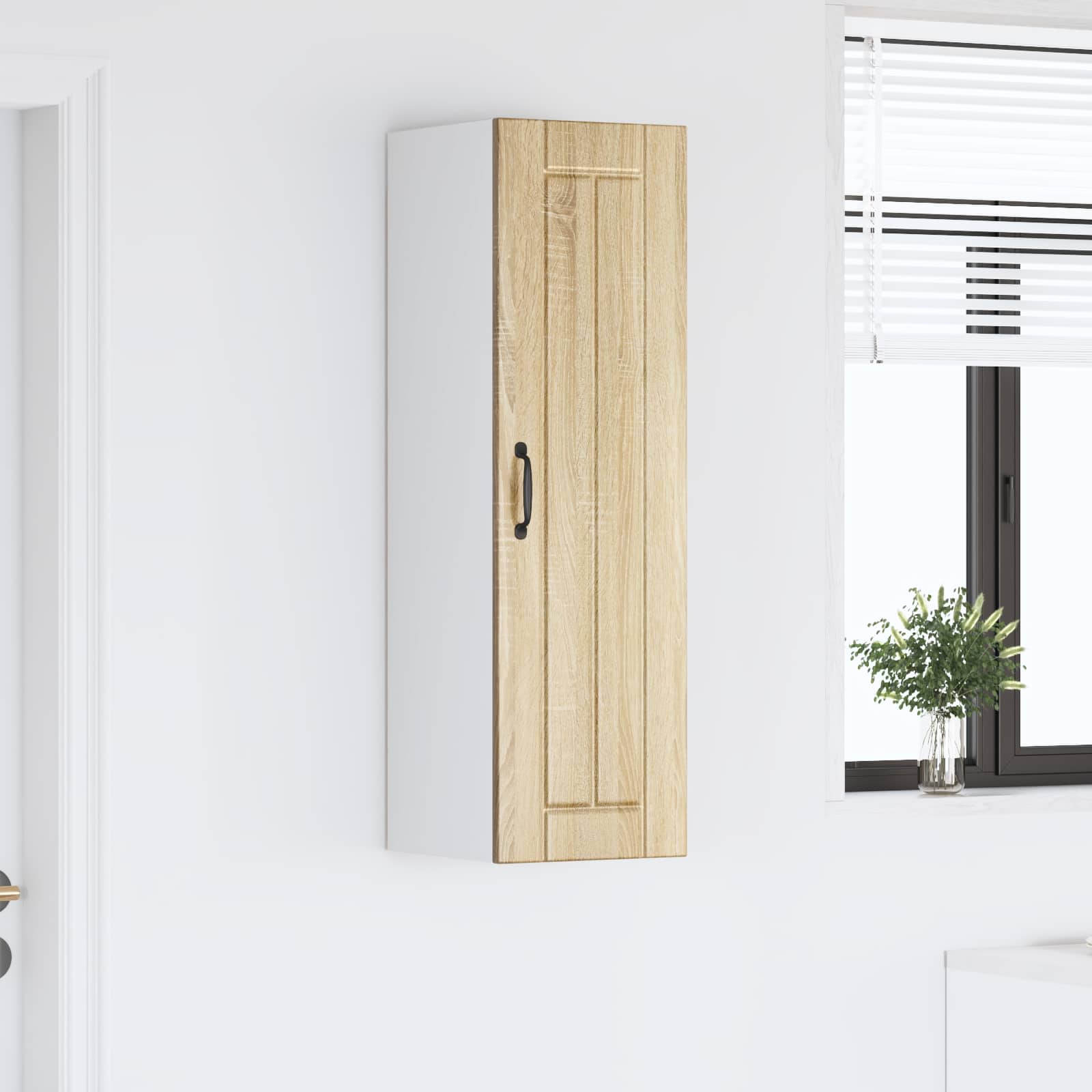 Wandschrank LUCCA Sonoma-Eiche 30 x 31 x 100 cm Holzwerkstoff