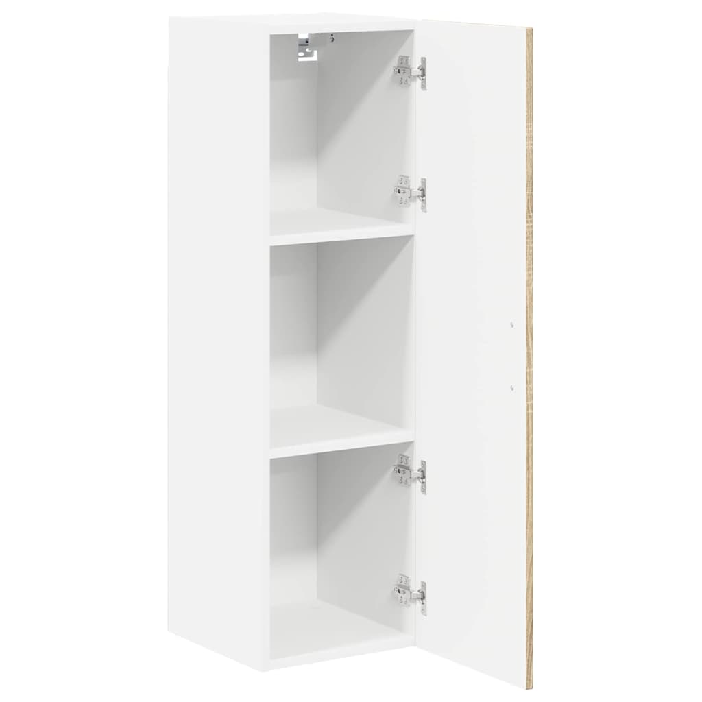 Wandschrank LUCCA Sonoma-Eiche 30 x 31 x 100 cm Holzwerkstoff