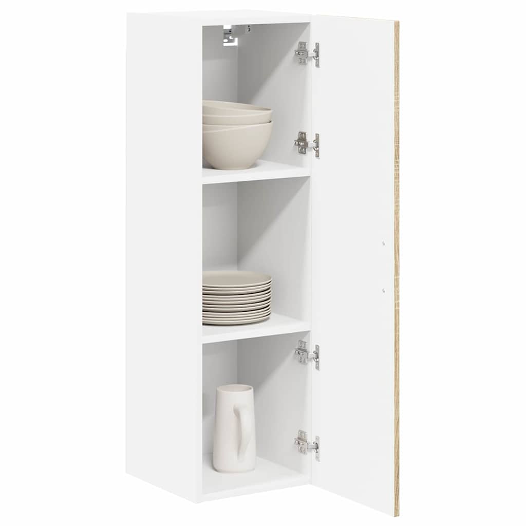 Wandschrank LUCCA Sonoma-Eiche 30 x 31 x 100 cm Holzwerkstoff