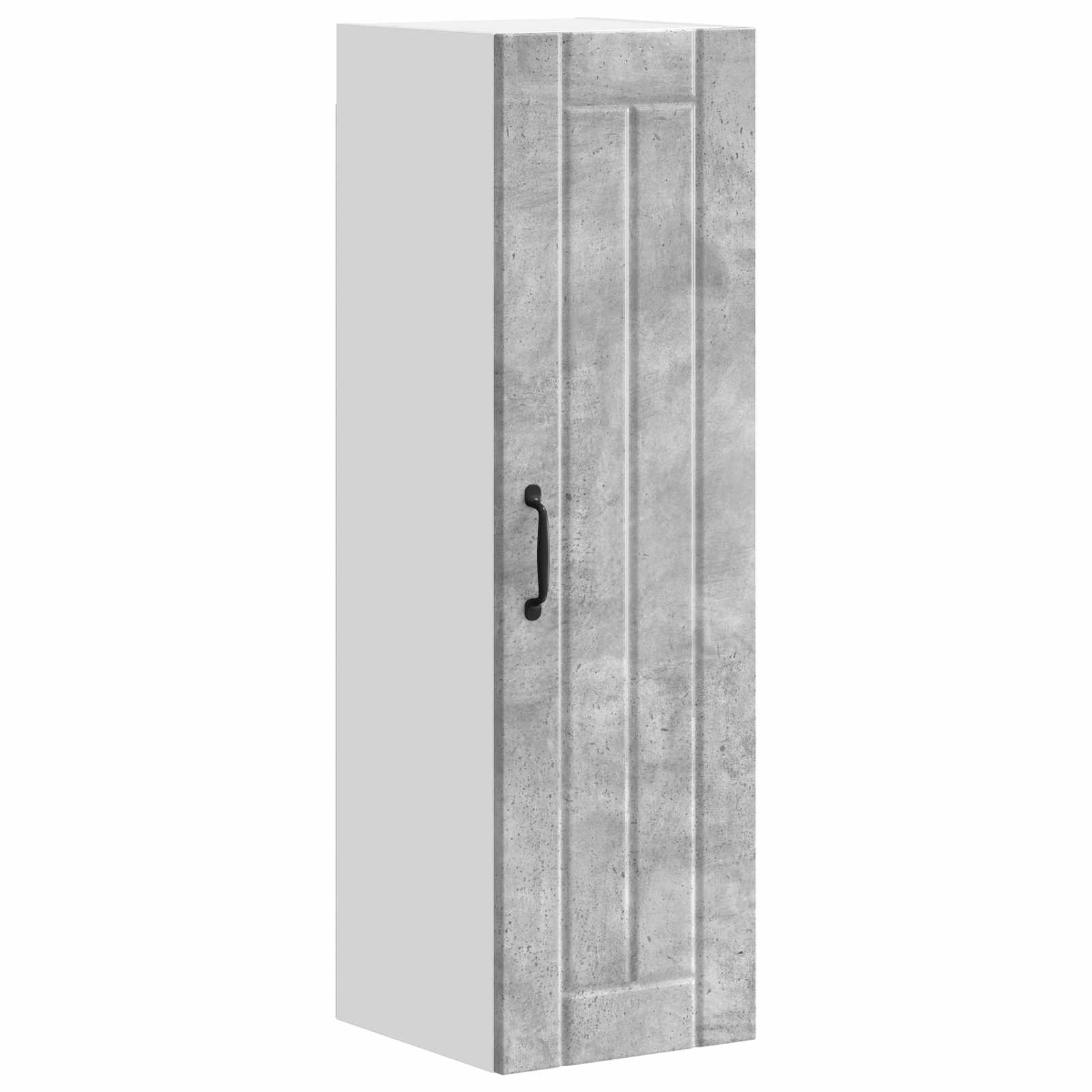 Wandschrank LUCCA Betongrau 30 x 31 x 100 cm Holzwerkstoff