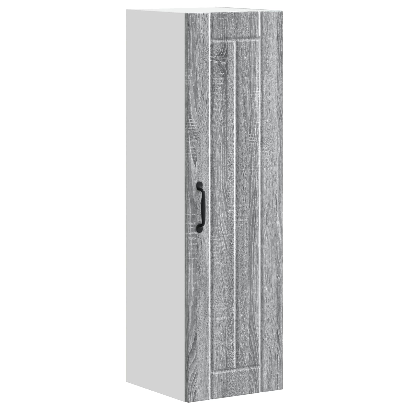 Wandschrank LUCCA Graues Sonoma 30 x 31 x 100 cm Holzwerkstoff