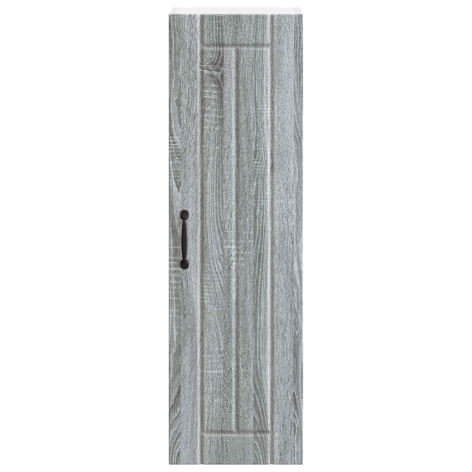 Wandschrank LUCCA Graues Sonoma 30 x 31 x 100 cm Holzwerkstoff