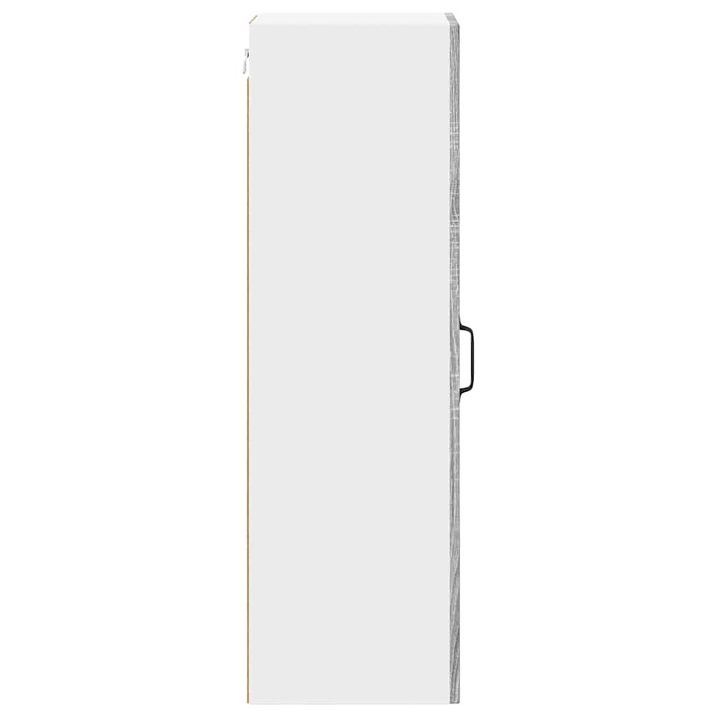 Wandschrank LUCCA Graues Sonoma 30 x 31 x 100 cm Holzwerkstoff