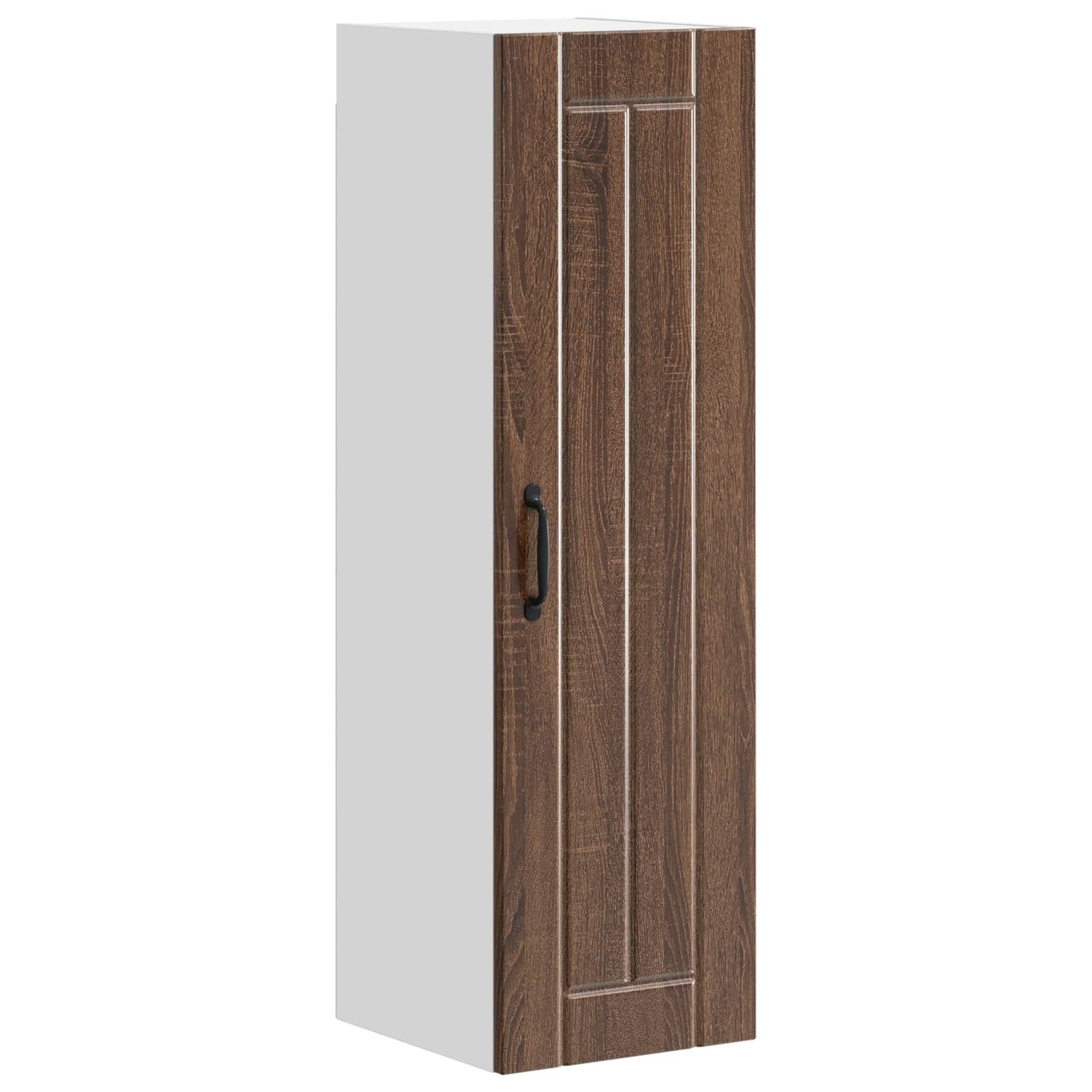 Wandschrank LUCCA Brauneiche 30 x 31 x 100 cm Holzwerkstoff