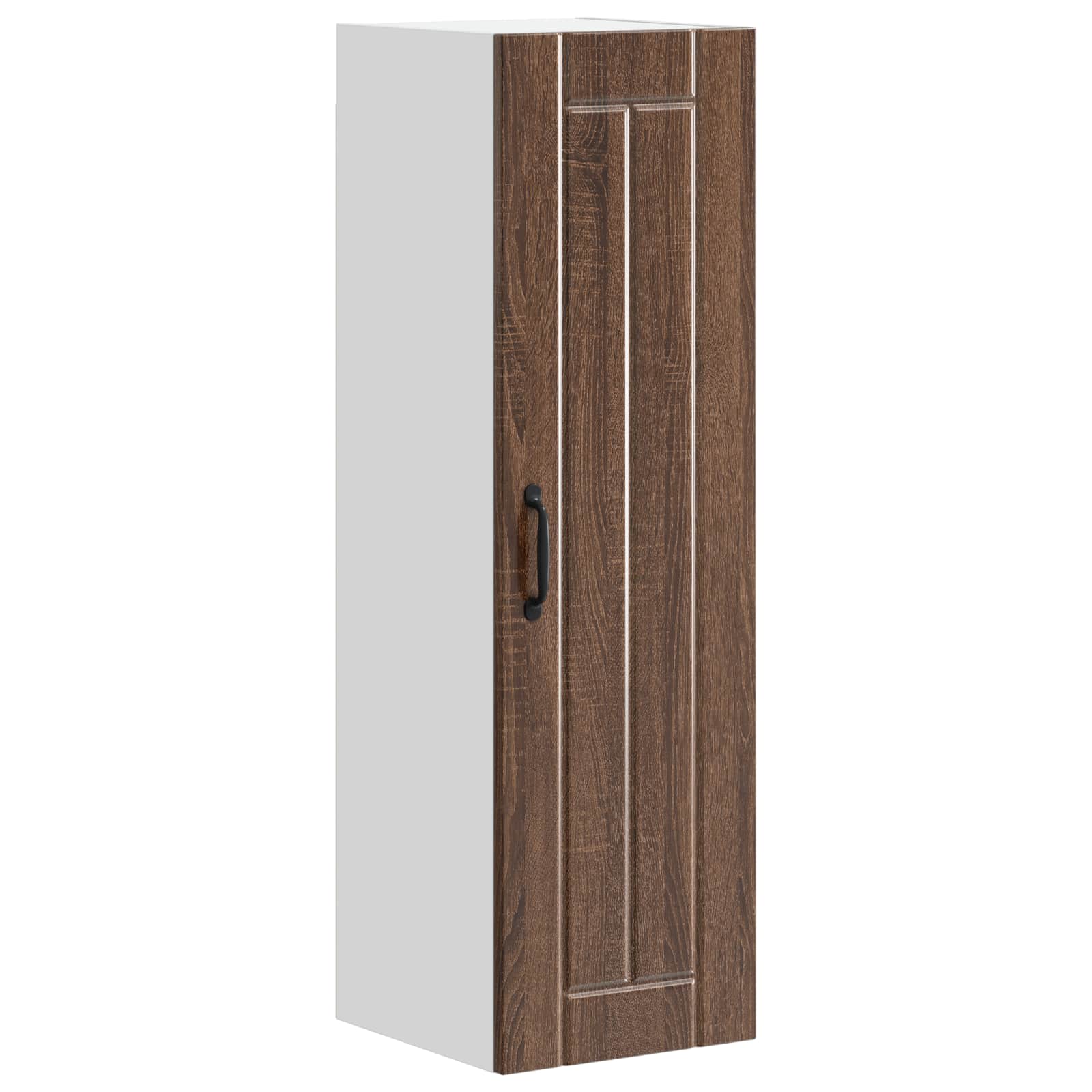 Wandschrank LUCCA Brauneiche 30 x 31 x 100 cm Holzwerkstoff