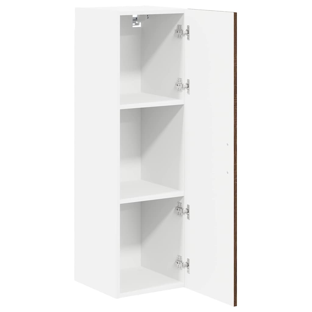 Wandschrank LUCCA Brauneiche 30 x 31 x 100 cm Holzwerkstoff