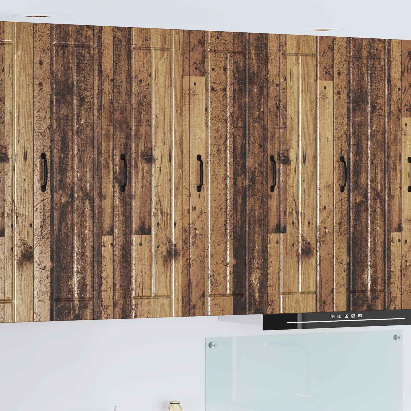 Wandschrank LUCCA Altholz 30 x 31 x 100 cm Holzwerkstoff