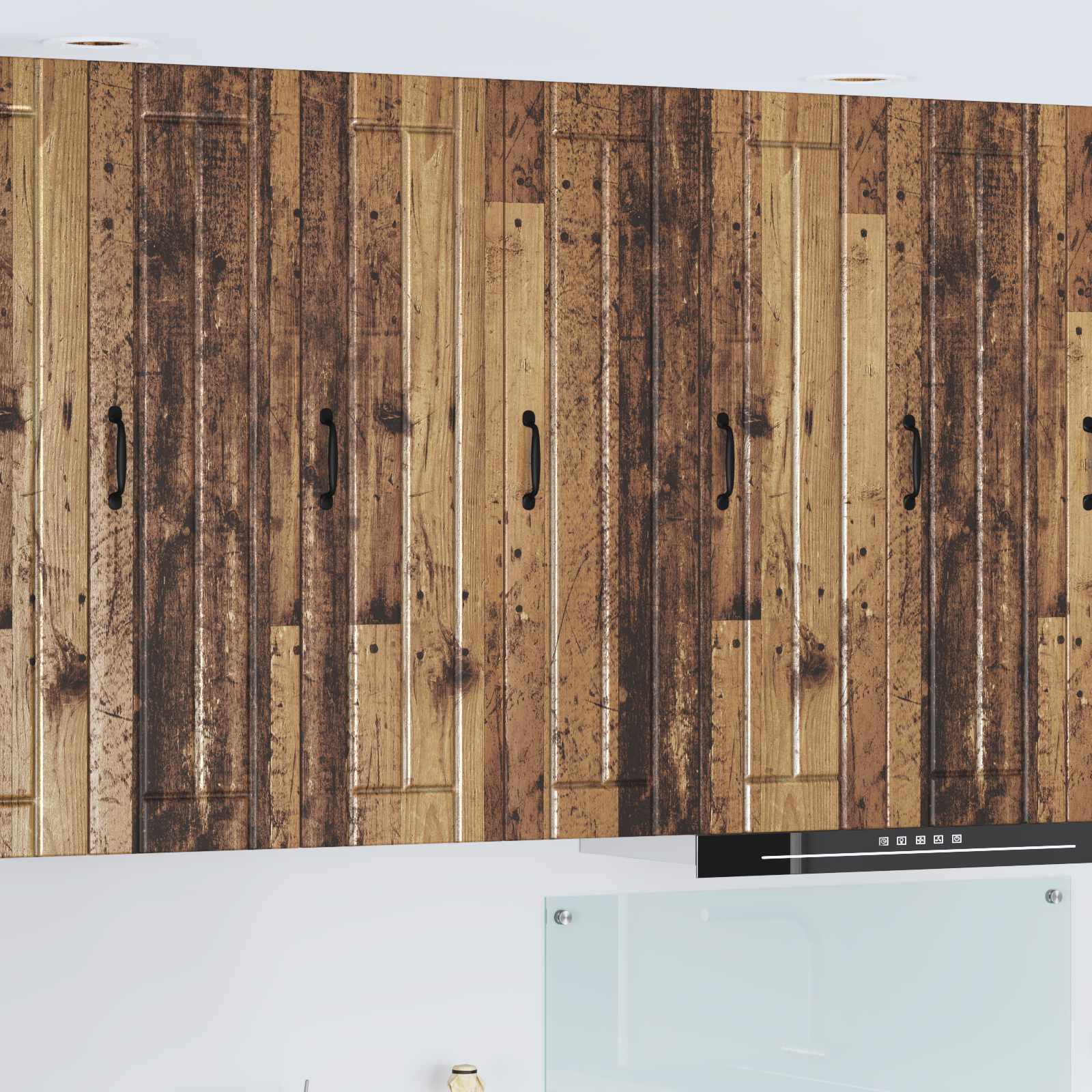 Wandschrank LUCCA Altholz 30 x 31 x 100 cm Holzwerkstoff