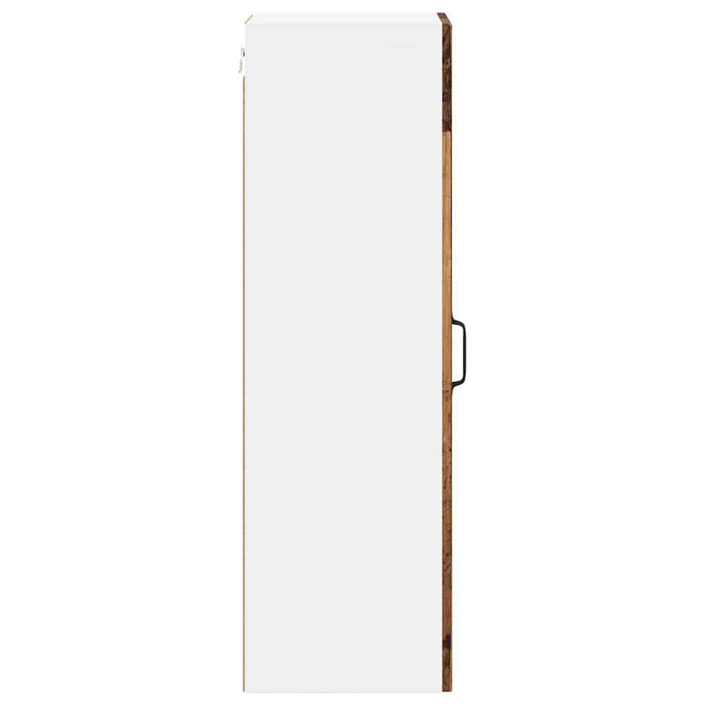 Wandschrank LUCCA Altholz 30 x 31 x 100 cm Holzwerkstoff