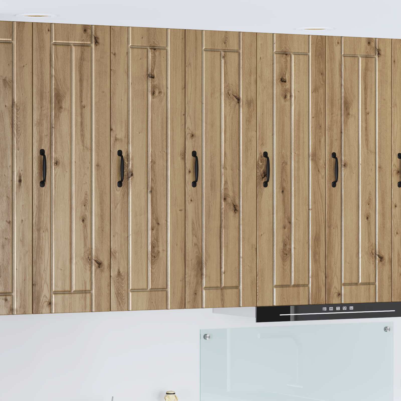 Wandschrank LUCCA Artisan-Eiche 30 x 31 x 100 cm Holzwerkstoff