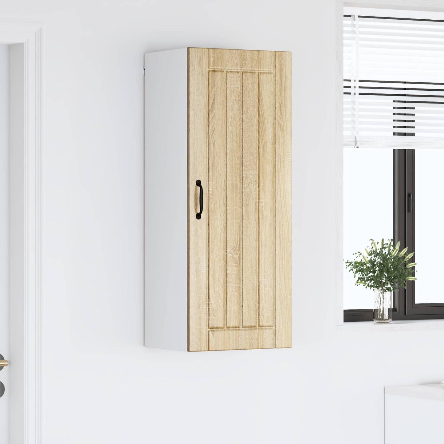 Wandschrank LUCCA Sonoma-Eiche 40 x 31 x 100 cm Holzwerkstoff
