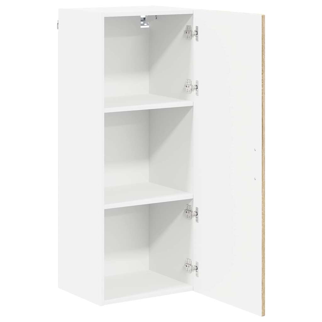 Wandschrank LUCCA Sonoma-Eiche 40 x 31 x 100 cm Holzwerkstoff
