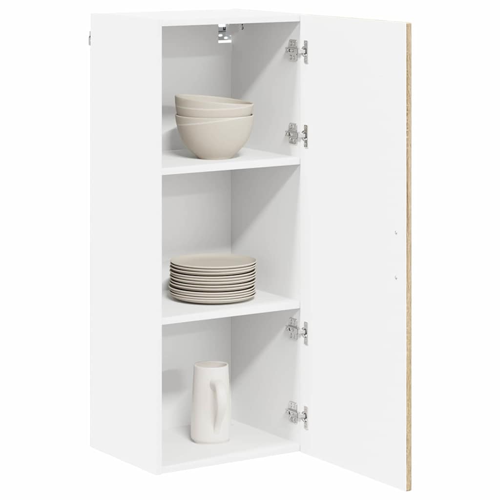 Wandschrank LUCCA Sonoma-Eiche 40 x 31 x 100 cm Holzwerkstoff