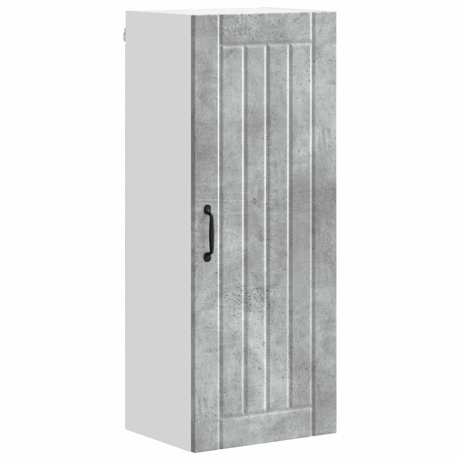 Wandschrank LUCCA Betongrau 40 x 31 x 100 cm Holzwerkstoff
