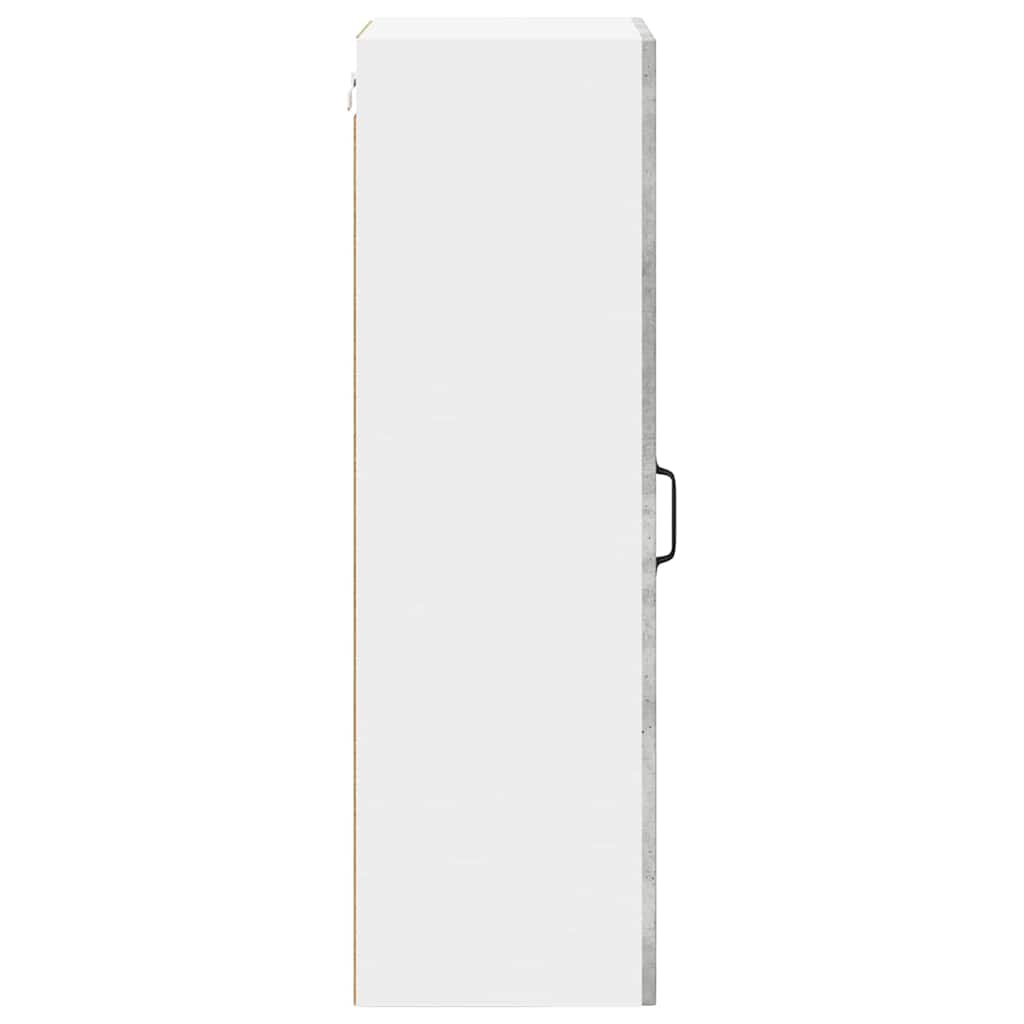 Wandschrank LUCCA Betongrau 40 x 31 x 100 cm Holzwerkstoff