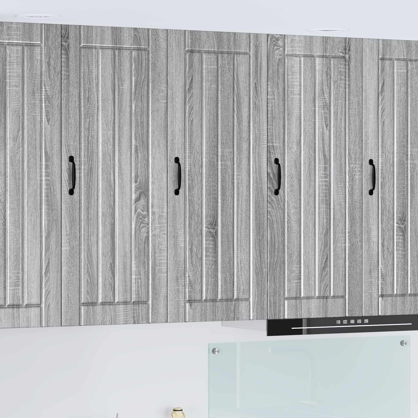 Wandschrank LUCCA Graues Sonoma 40 x 31 x 100 cm Holzwerkstoff