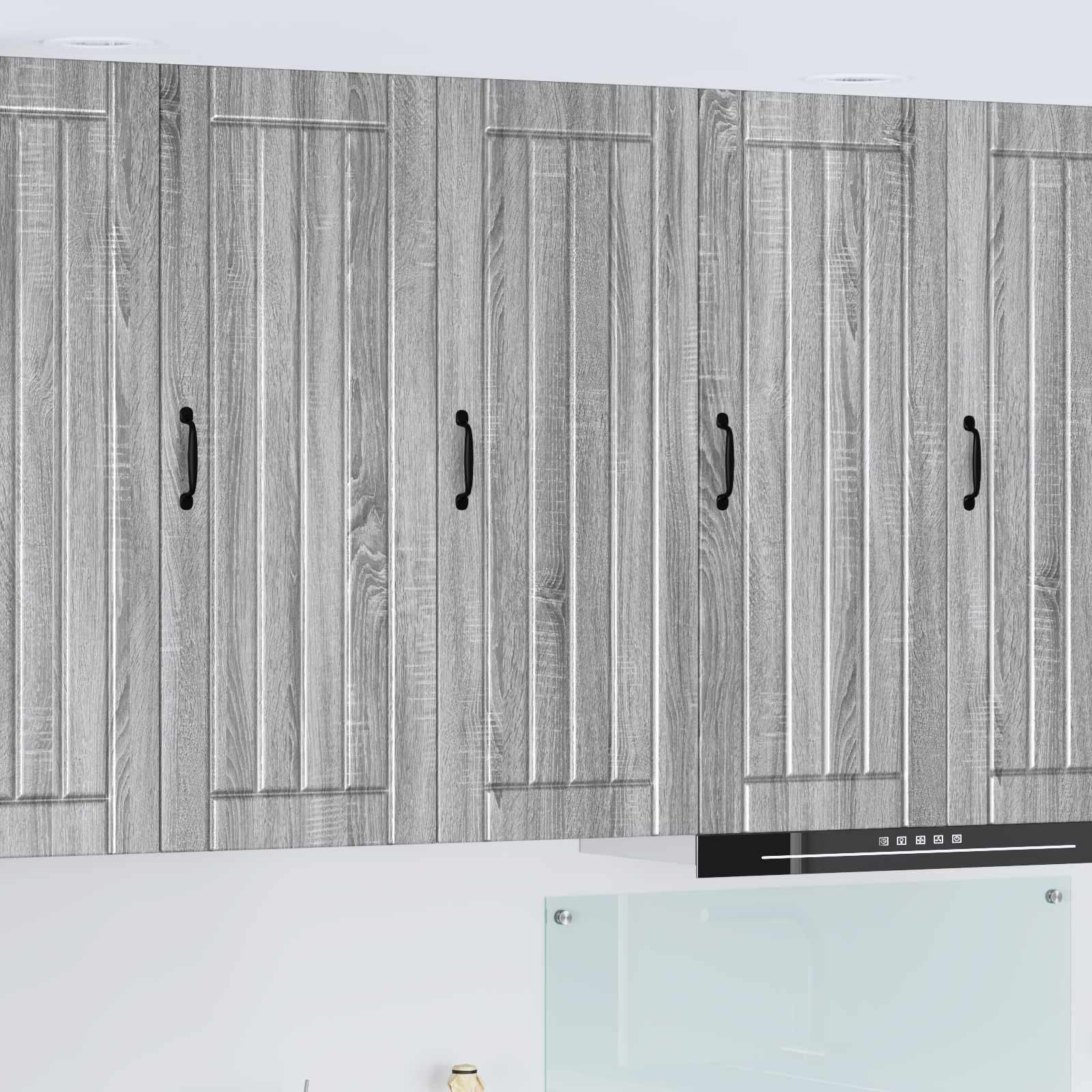 Wandschrank LUCCA Graues Sonoma 40 x 31 x 100 cm Holzwerkstoff
