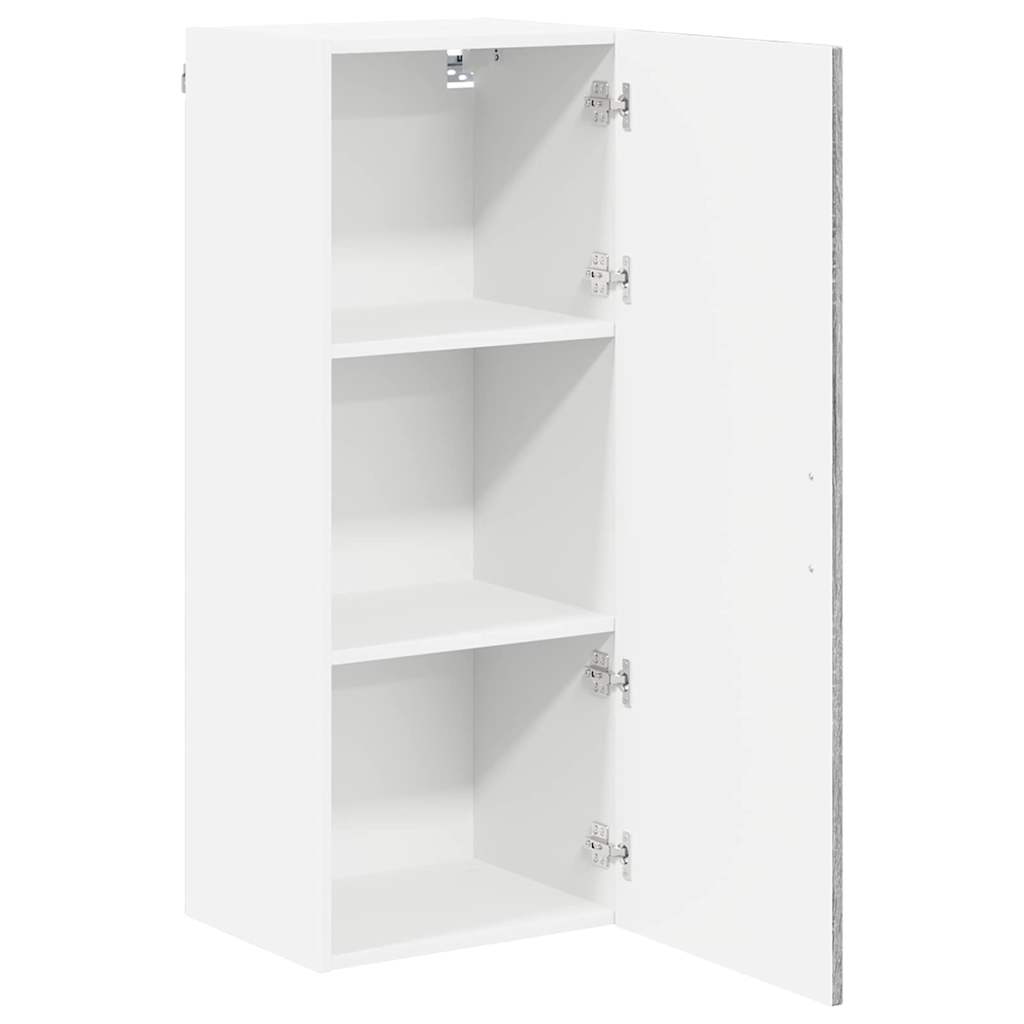 Wandschrank LUCCA Graues Sonoma 40 x 31 x 100 cm Holzwerkstoff