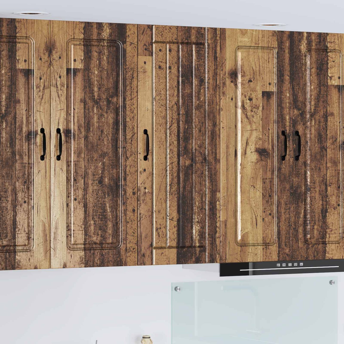 Wandschrank LUCCA Altholz 40 x 31 x 100 cm Holzwerkstoff