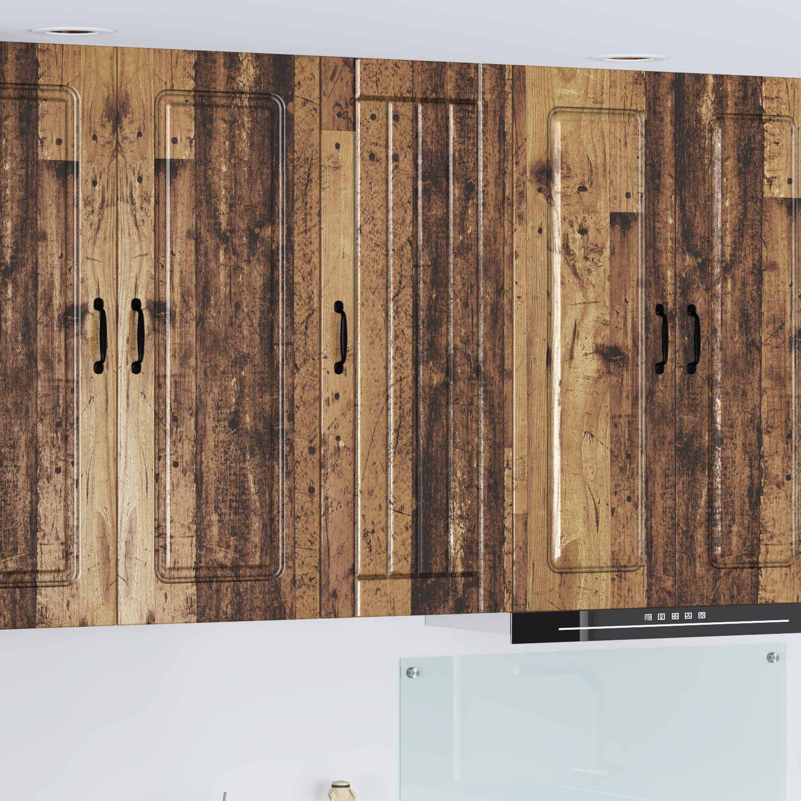 Wandschrank LUCCA Altholz 40 x 31 x 100 cm Holzwerkstoff