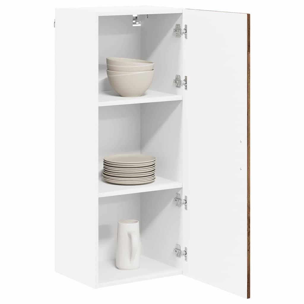 Wandschrank LUCCA Altholz 40 x 31 x 100 cm Holzwerkstoff