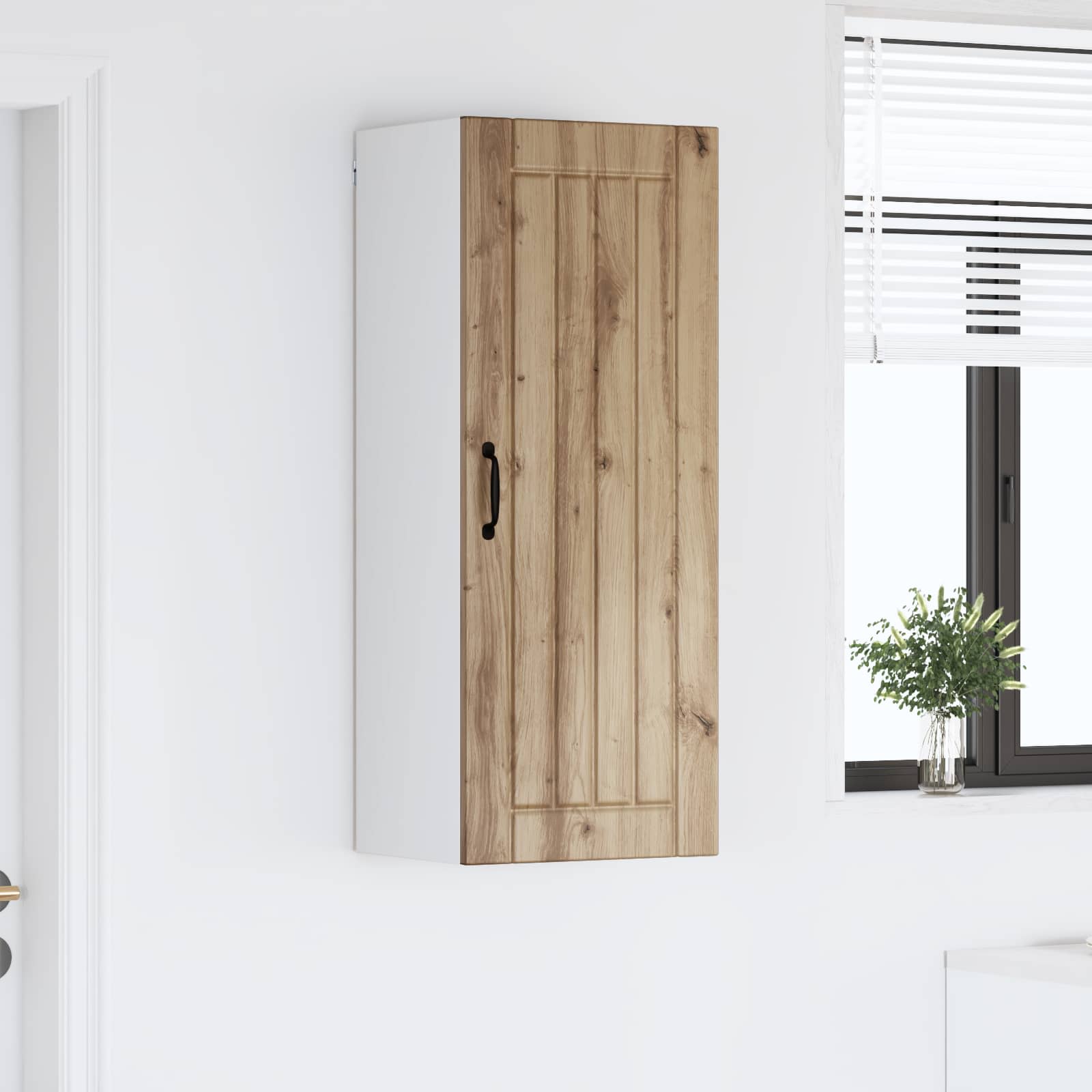 Wandschrank LUCCA Artisan-Eiche 40 x 31 x 100 cm Holzwerkstoff