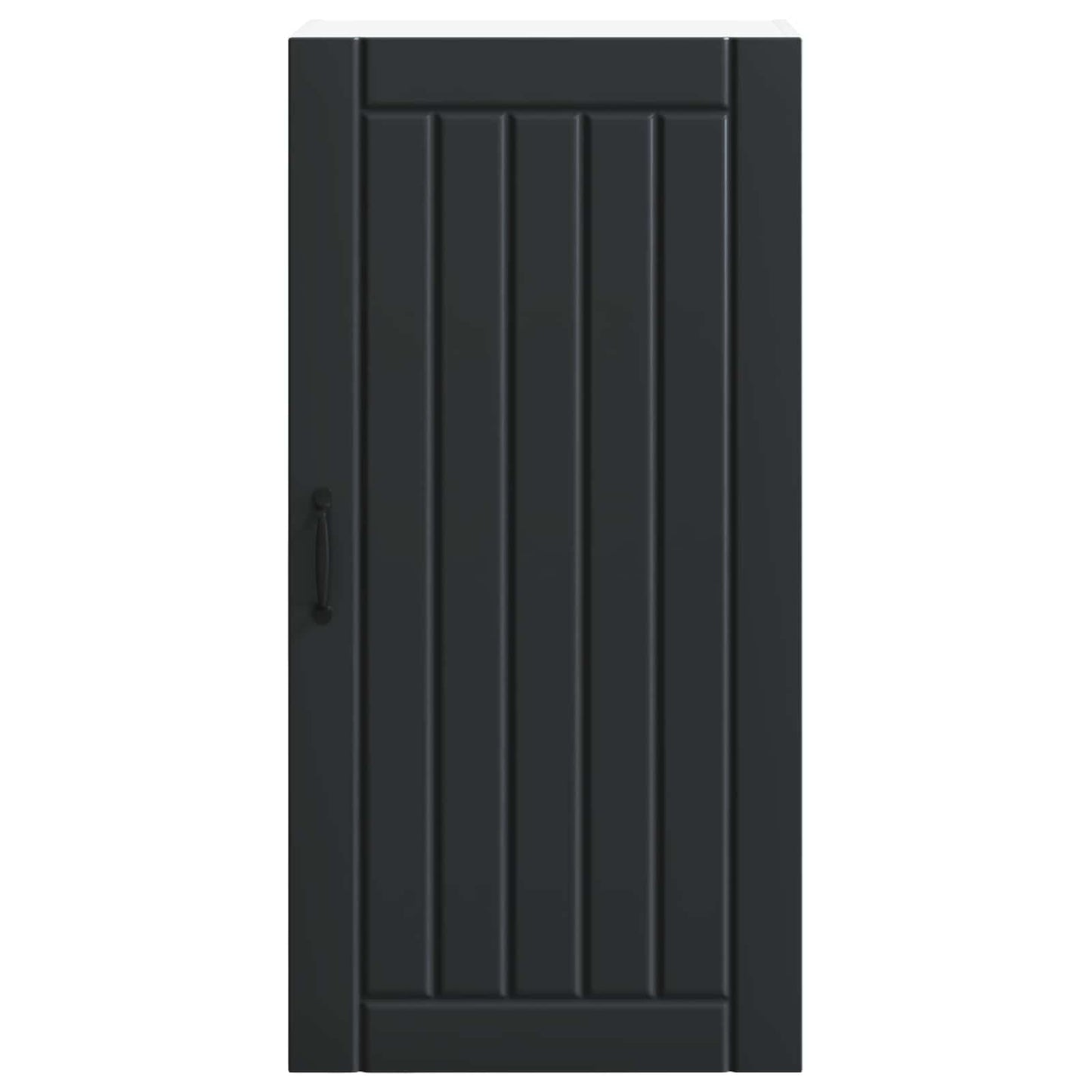 Wandschrank LUCCA Schwarz 50 x 31 x 100 cm Holzwerkstoff