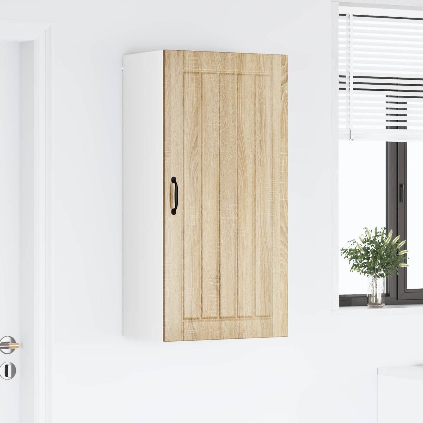 Wandschrank LUCCA Sonoma-Eiche 50 x 31 x 100 cm Holzwerkstoff