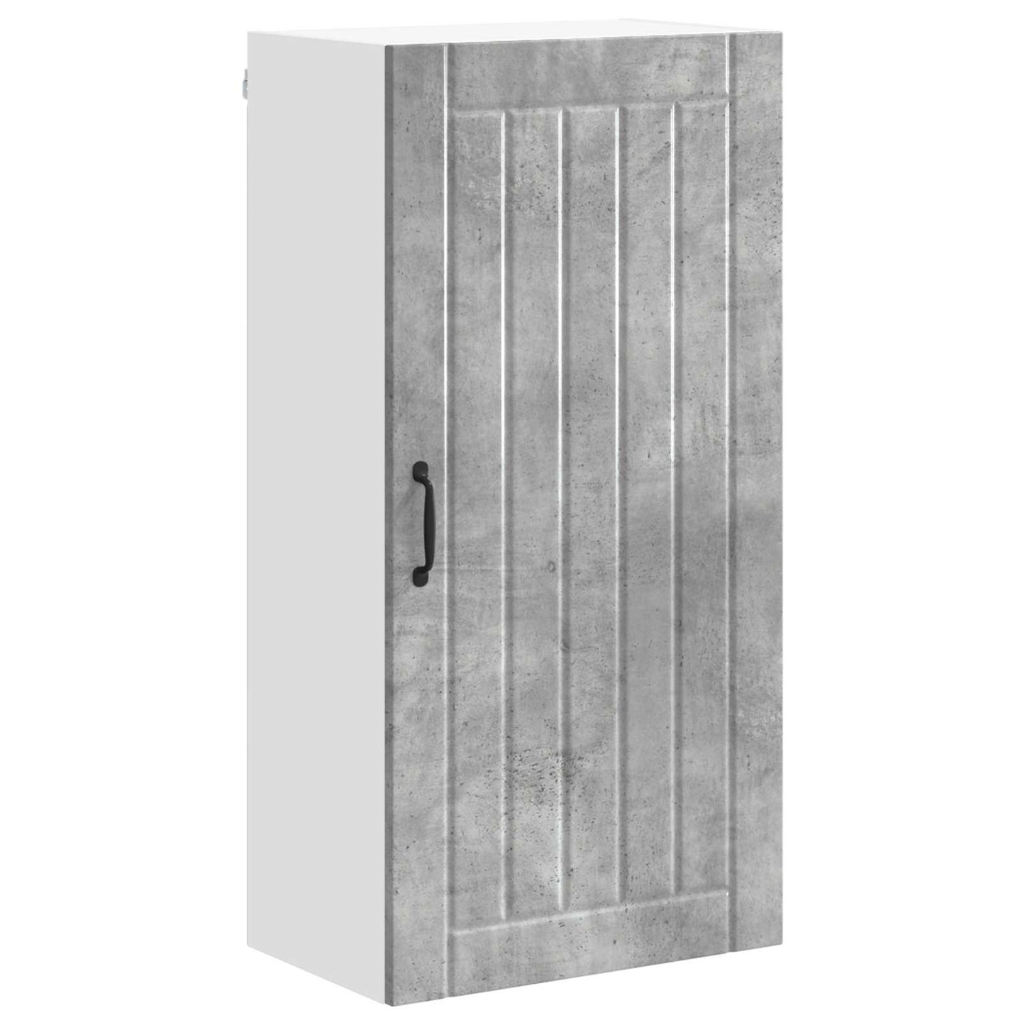 Wandschrank LUCCA Betongrau 50 x 31 x 100 cm Holzwerkstoff
