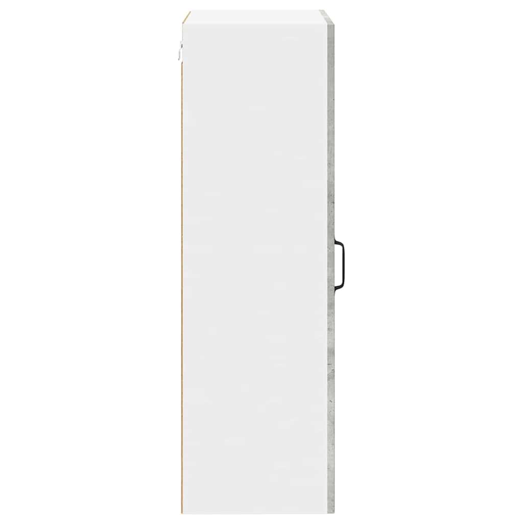 Wandschrank LUCCA Betongrau 50 x 31 x 100 cm Holzwerkstoff