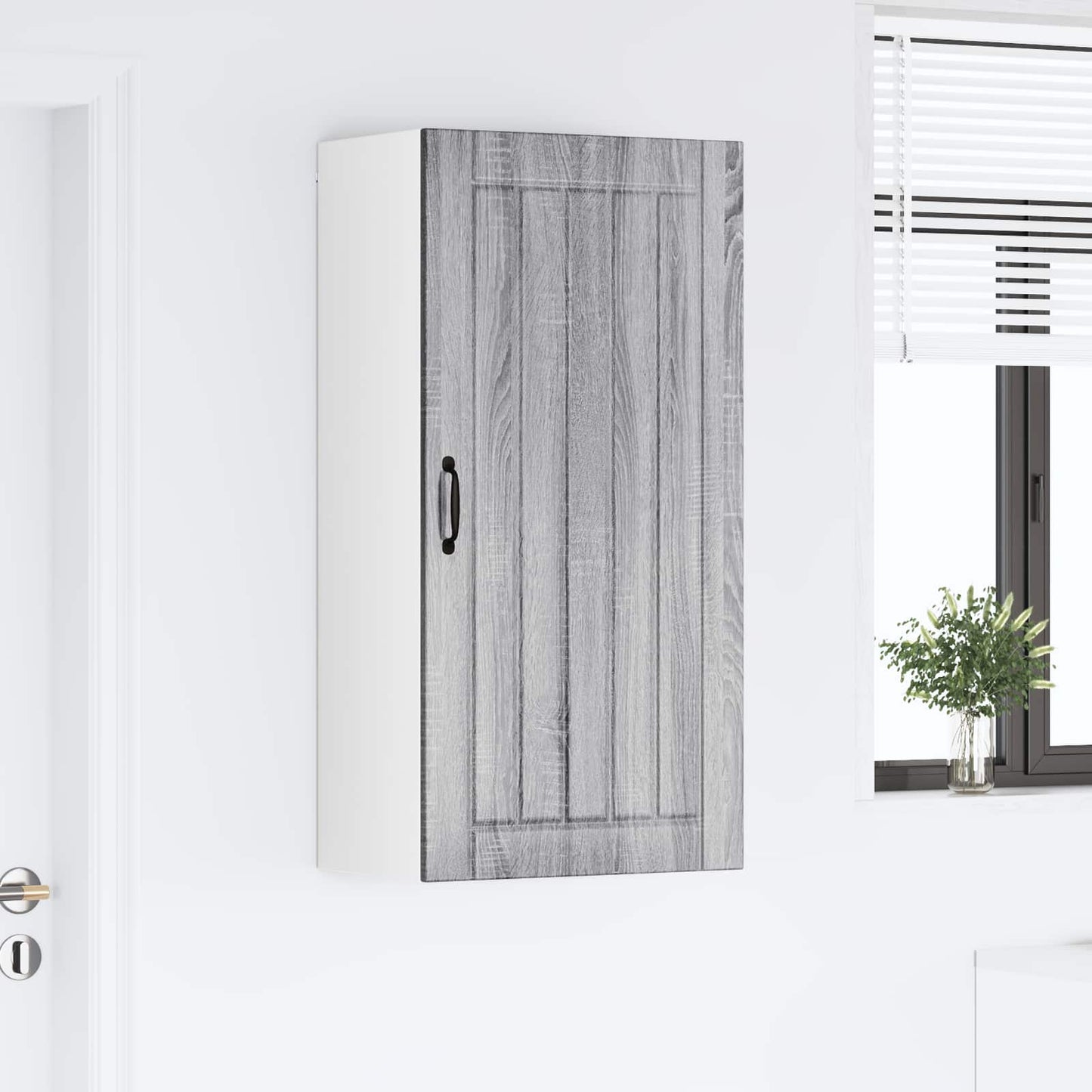 Wandschrank LUCCA Graues Sonoma 50 x 31 x 100 cm Holzwerkstoff