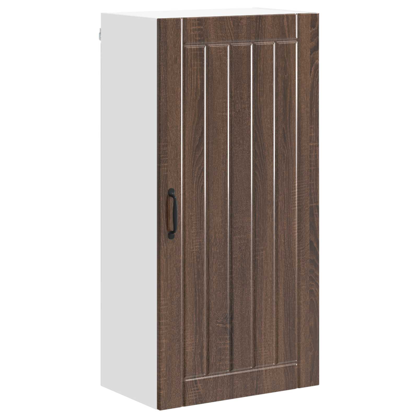 Wandschrank LUCCA Brauneiche 50 x 31 x 100 cm Holzwerkstoff