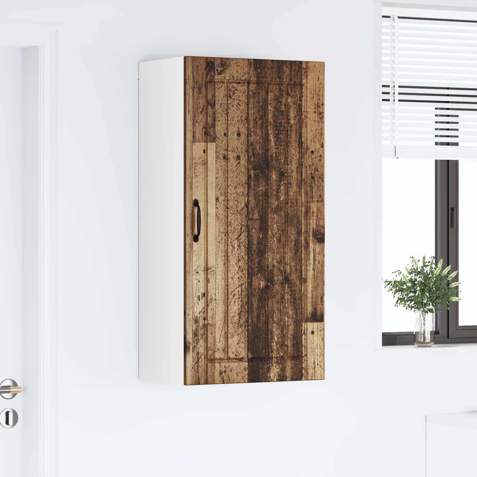 Wandschrank LUCCA Altholz 50 x 31 x 100 cm Holzwerkstoff