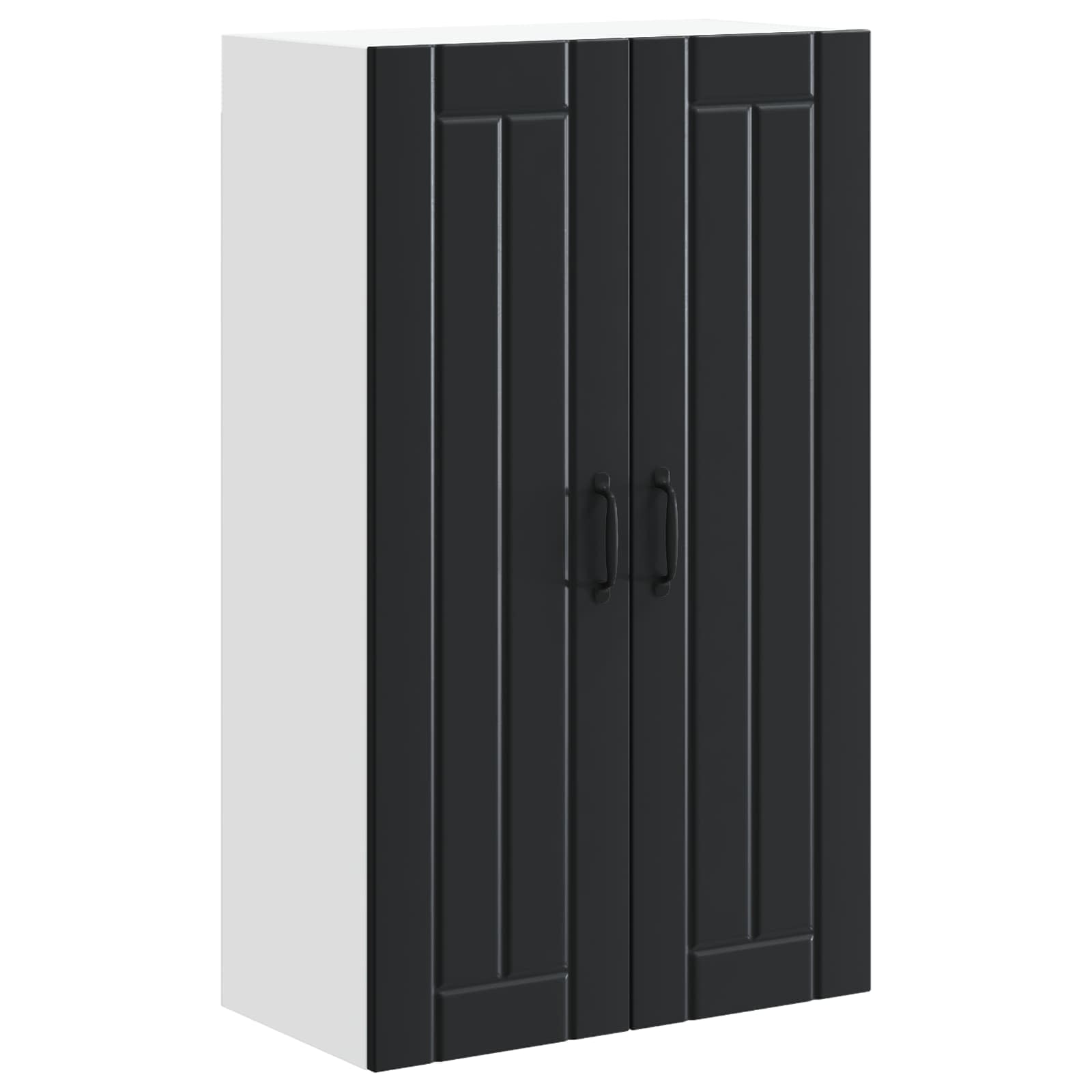 Wandschrank LUCCA Schwarz 60 x 31 x 100 cm Holzwerkstoff