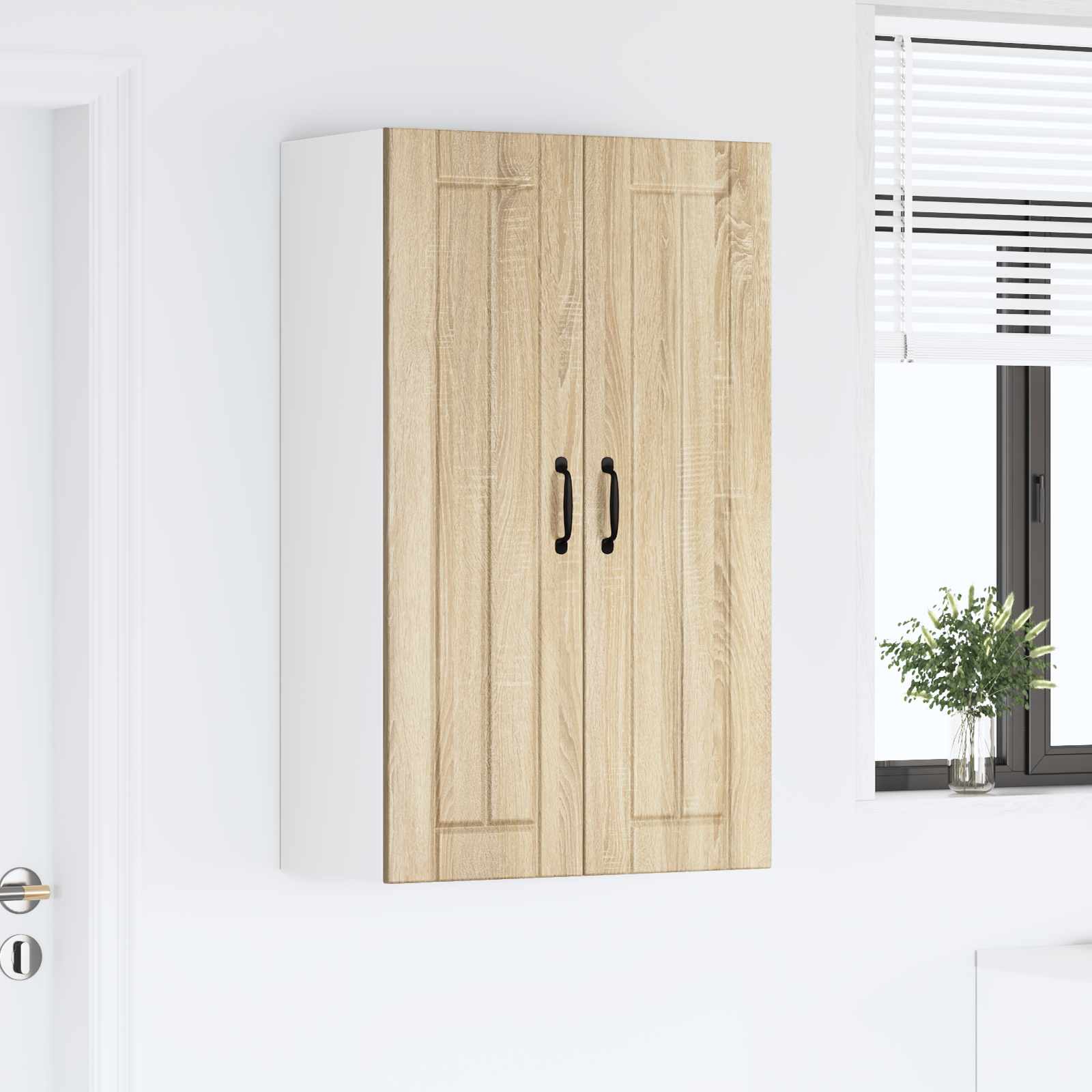 Wandschrank LUCCA Sonoma-Eiche 60 x 31 x 100 cm Holzwerkstoff
