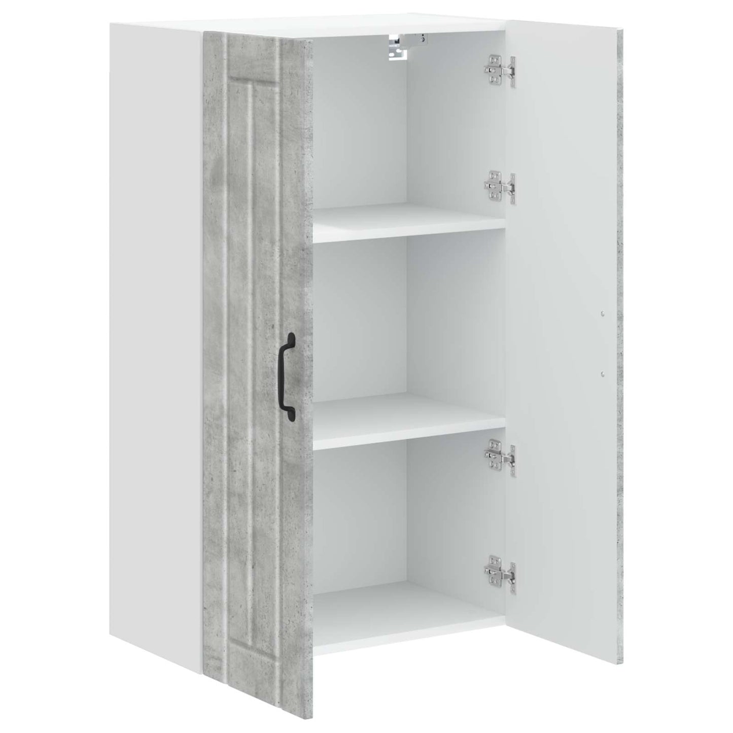 Wandschrank LUCCA Betongrau 60 x 31 x 100 cm Holzwerkstoff